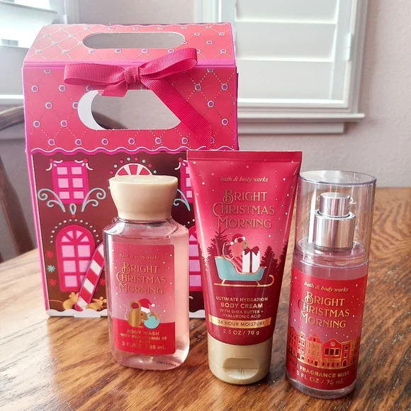 Bath Bright Christmas Morning セット & Body Works Bright